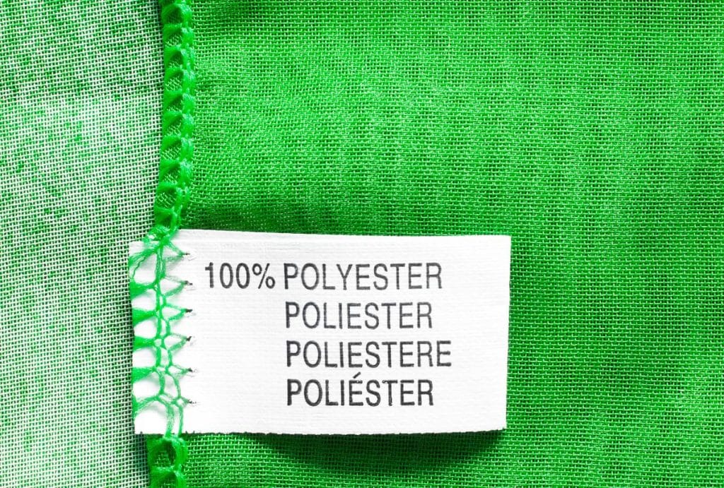 Image of how you might sew in product labels for slings